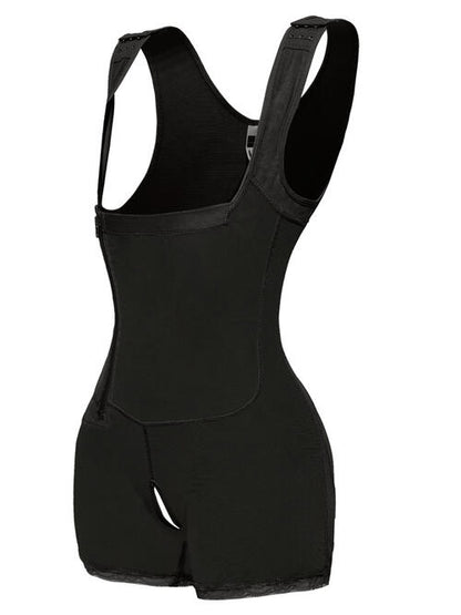 Side Zip Up Wide Strap Contour Shaper