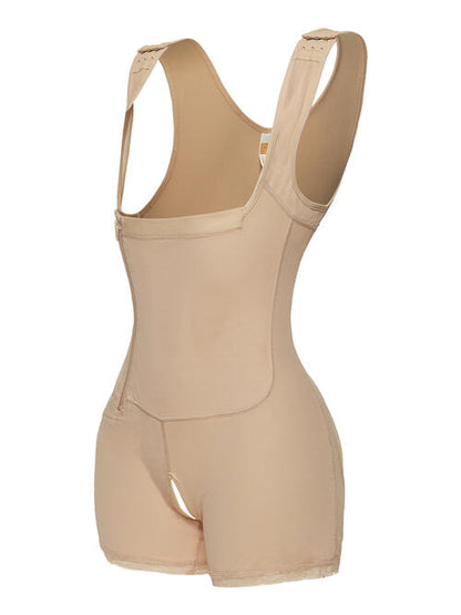 Side Zip Up Wide Strap Contour Shaper