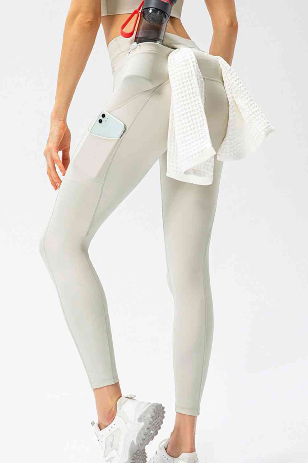 High Waist Slim Fit Sports Pants