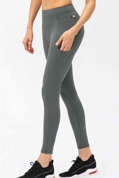 High Waist Slim Fit Sports Pants