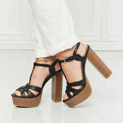 Legend Classy Strappy Heeled Sandals