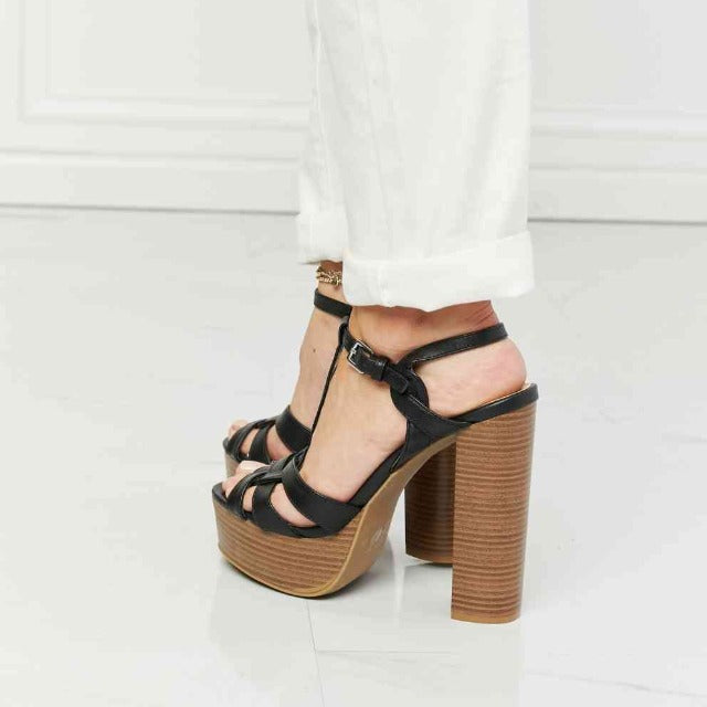 Legend Classy Strappy Heeled Sandals