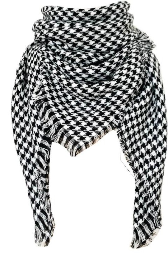 Plaid Featherlight Cashmere Scarf